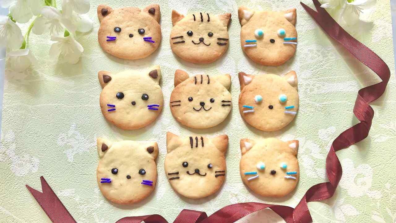 2021春の新作 新品未使用 クッキー 猫型 猫グッズ 猫好き お菓子作り